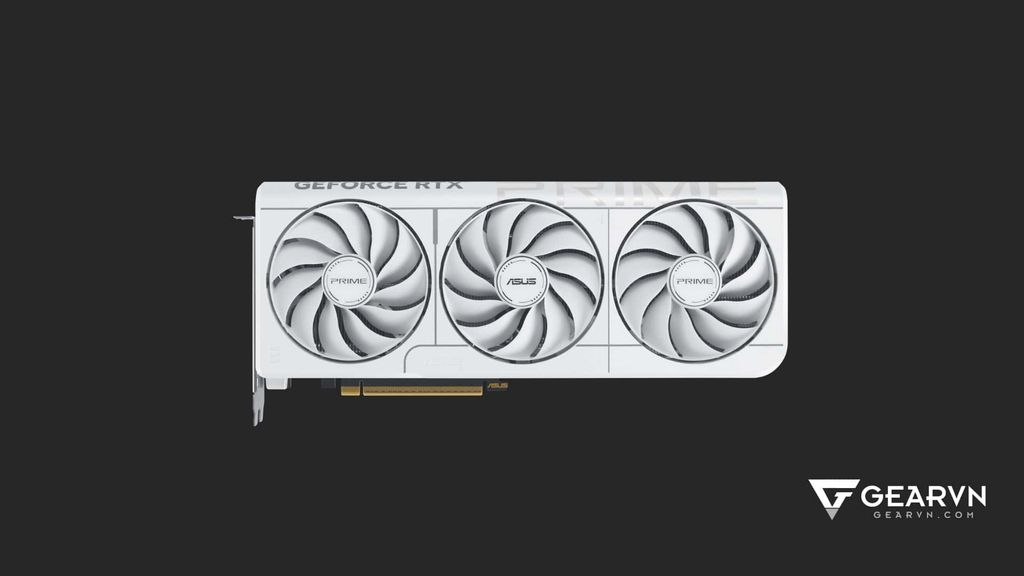 ASUS PRIME GeForce RTX 50 White Edition - GEARVN