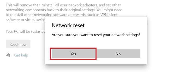 Hướng dẫn reset cài đặt mạng trên Windows 10 về lại trạng thái ban đầu
