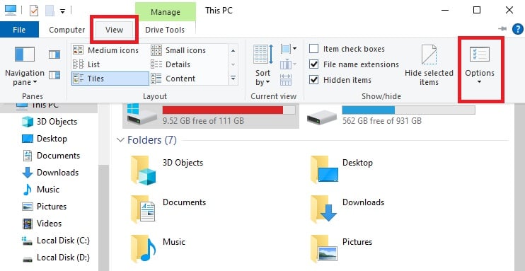 Hướng dẫn sửa lỗi mất thumbnail của file trên Windows 10