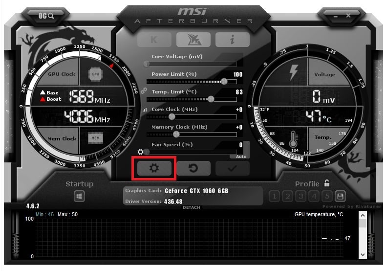 Hướng dẫn tùy chỉnh tốc độ quạt của card đồ họa bằng MSI Afterburner