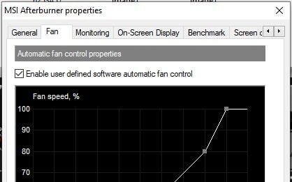 Hướng dẫn tùy chỉnh tốc độ quạt của card đồ họa bằng MSI Afterburner