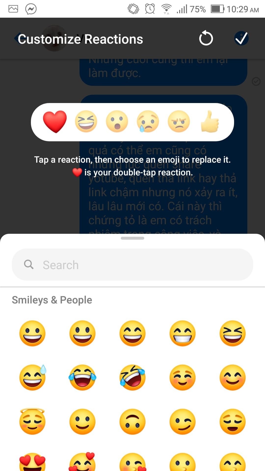 Hướng dẫn biến hóa bảng Emoji
