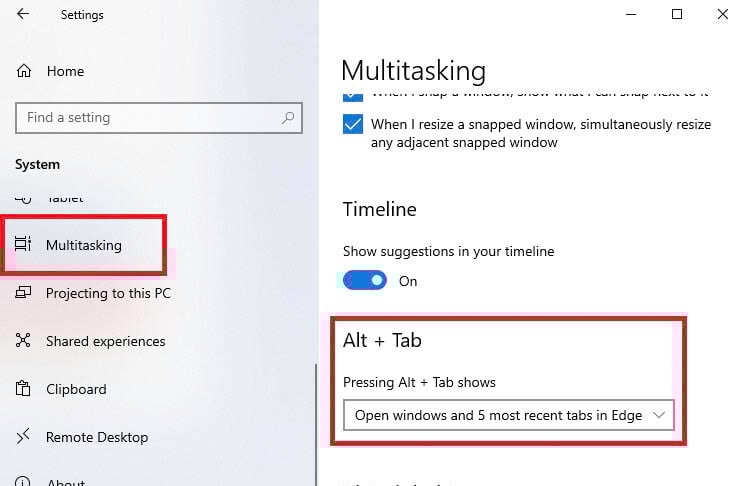 Hướng dẫn loại tab Microsoft Edge