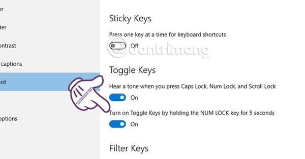 Hướng dẫn tạo âm báo khi nhấn phím Caps Lock