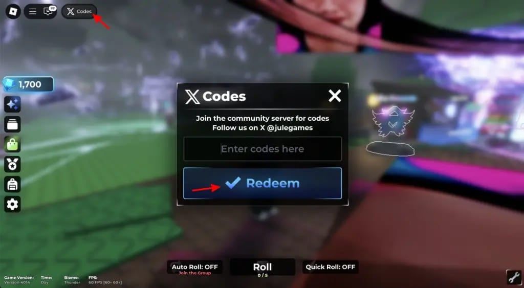 code rng của jule