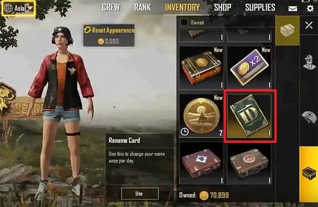 kí tự đặc biệt pubg