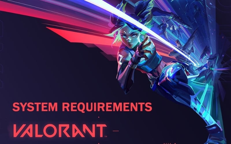 Cấu hình laptop chơi Valorant trên laptop