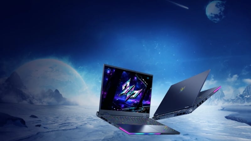 Predator Helios 16 AI sở hữu màn hình 2K+