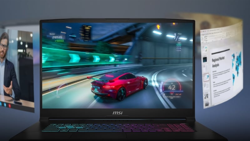 MSI Katana 15 HX B14WGK dễ dàng chinh phục các tựa game AAA