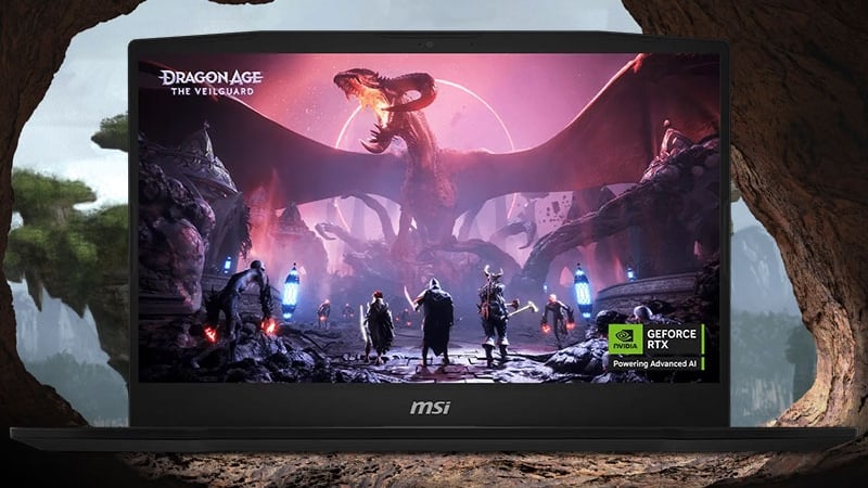 MSI Katana 15 được trang bị màn hình 15.6 inch độ phân giải QHD