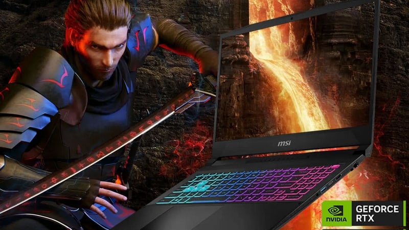 MSI Katana 15 được trang bị card đồ họa NVIDIA® GeForce RTX™ 5070