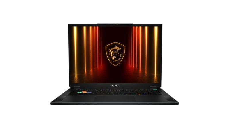 MSI Stealth 18 HX AI A2XWJG có màn hình mini LED 4K 120Hz