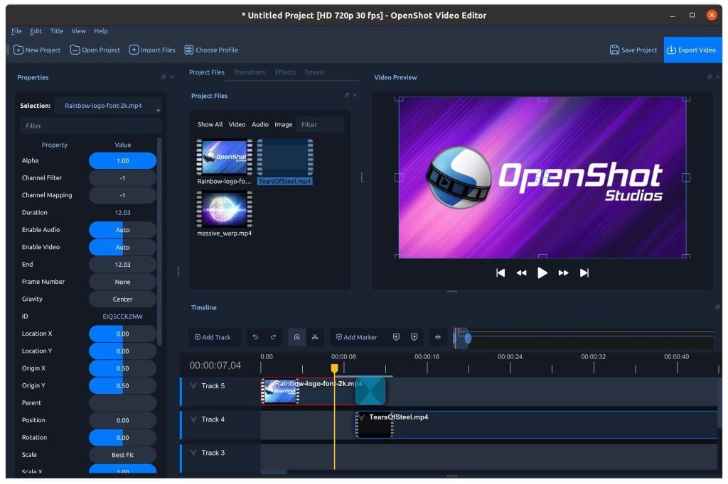 phần mềm cắt ghép video trên máy tính