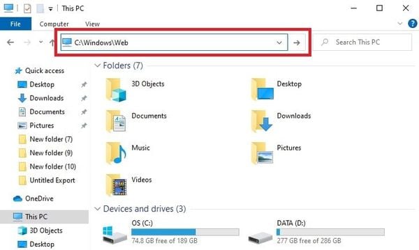 Vì hình nền mặc định của Windows 10 rất đẹp, đây là cách bạn tìm thấy chúng