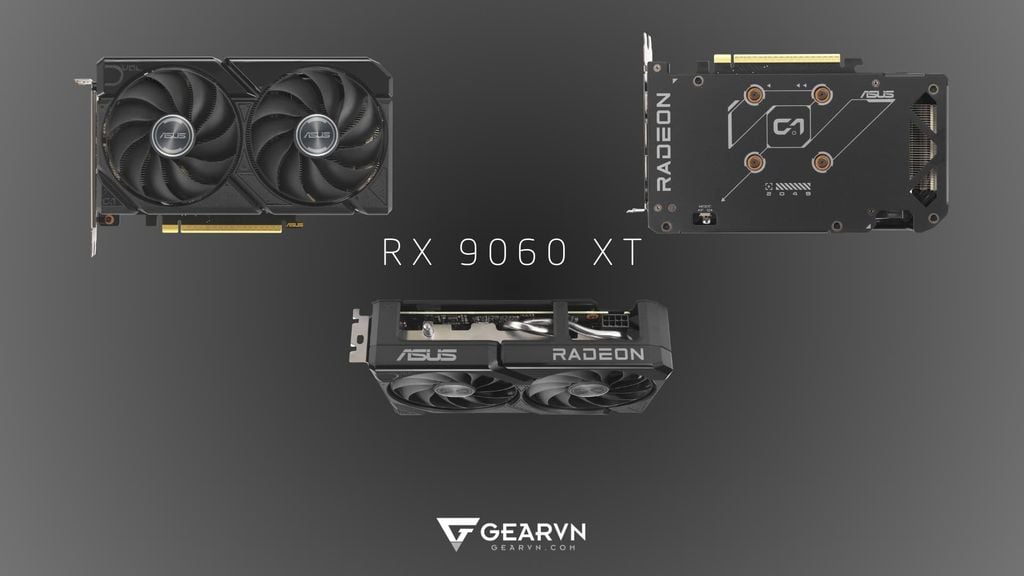 GEARVN - ASUS Dual Radeon RX 9060 XT