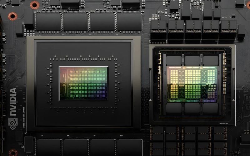 NVLink cho phép các GPU chia sẻ bộ nhớ VRAM của nhau