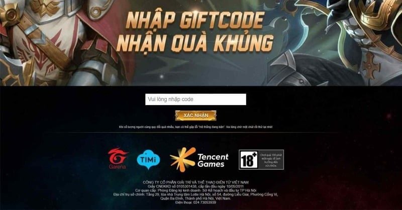 GEARVN - Code liên quân mới nhất tháng 8/2024 cập nhật liên tục