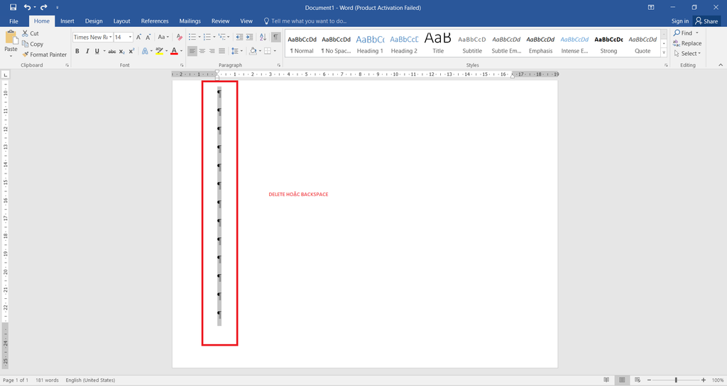 GEARVN - Hướng dẫn xóa khoảng trắng trong Word