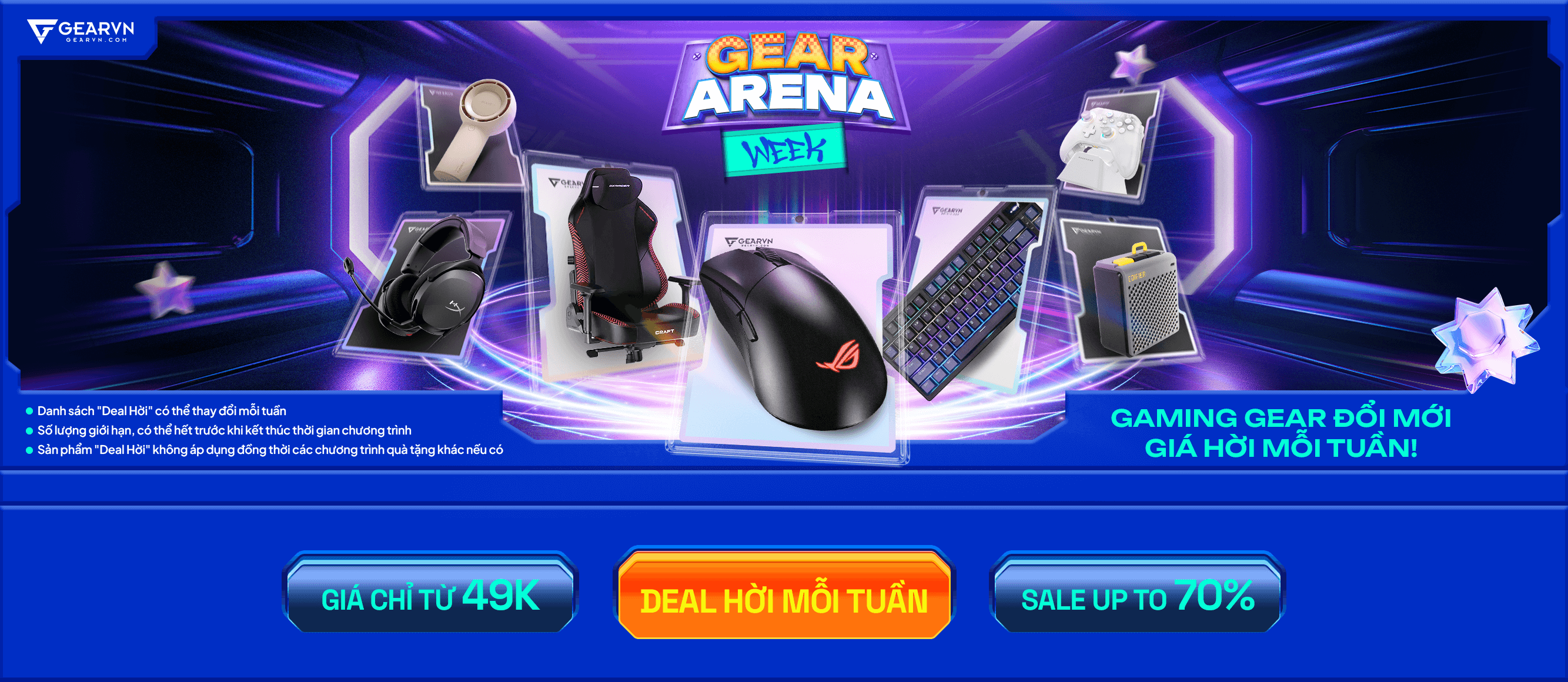 Gaming Gear Deal sốc