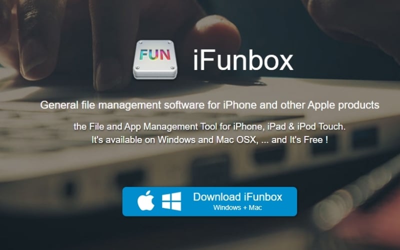 iFunbox là phần mềm giúp người dùng truy cập file gốc