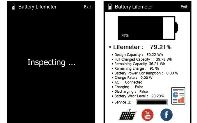 Battery Lifemeter