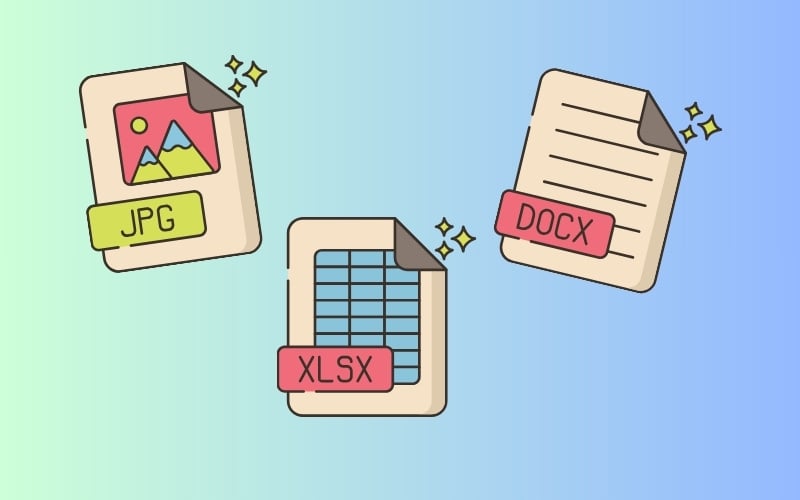 Phần mềm tốt cần hỗ trợ xuất file ra nhiều định dạng phổ biến