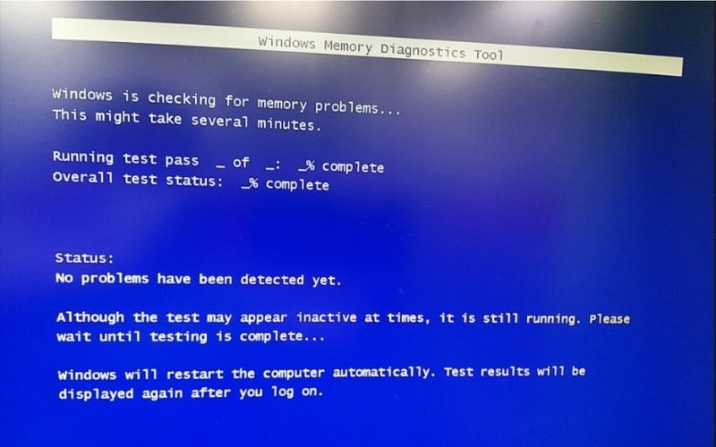 Windows Memory Diagnostic