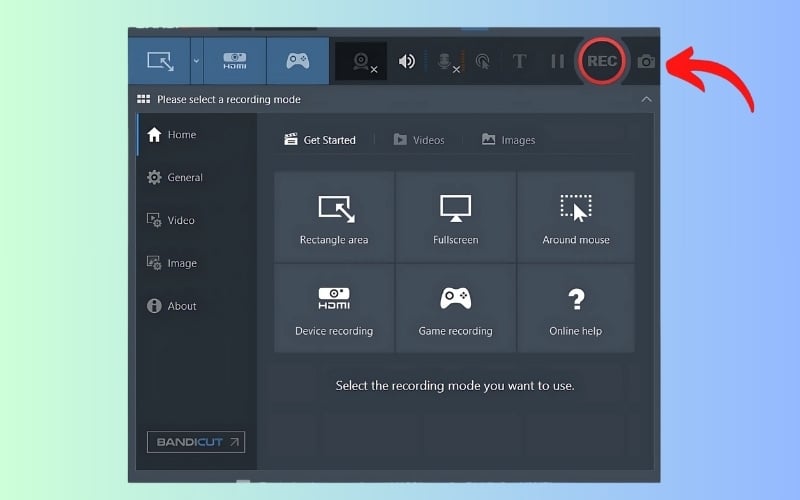Bandicam - Quay game kèm webcam