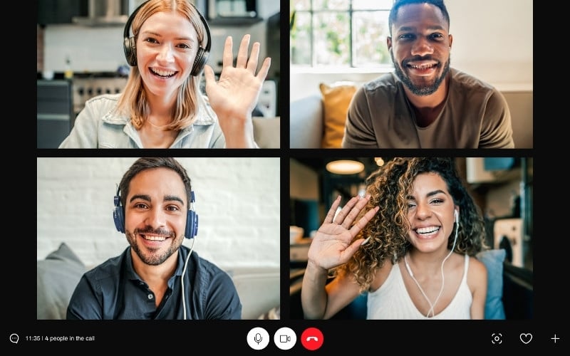 Xóa phông, thay đổi nền ảo tạo không gian làm việc, học tập chuyên nghiệp