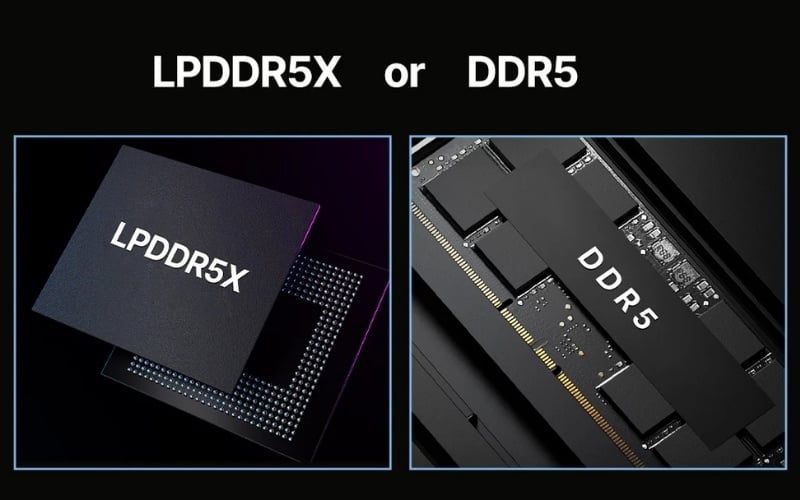 Cả hai đều là chuẩn RAM thế hệ thứ 5 nhưng được thiết kế cho các mục đích khác nhau