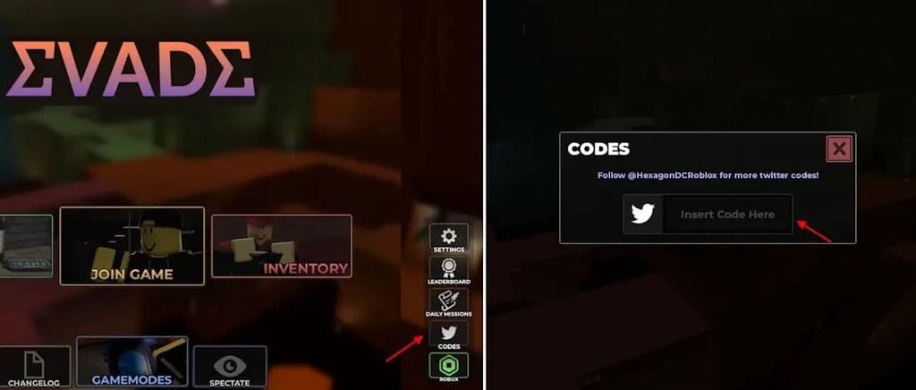 code Evade Roblox