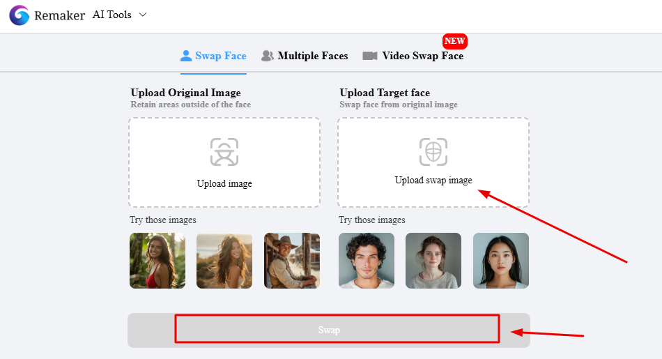 remaker ai face