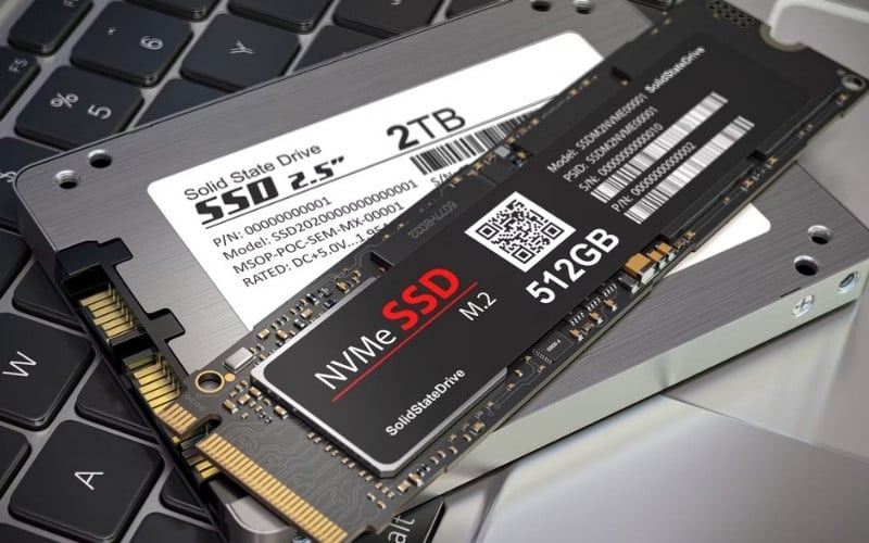 Tốc độ của SSD NVMe có thể nhanh hơn SSD SATA 3 từ 5 đến hơn 10 lần