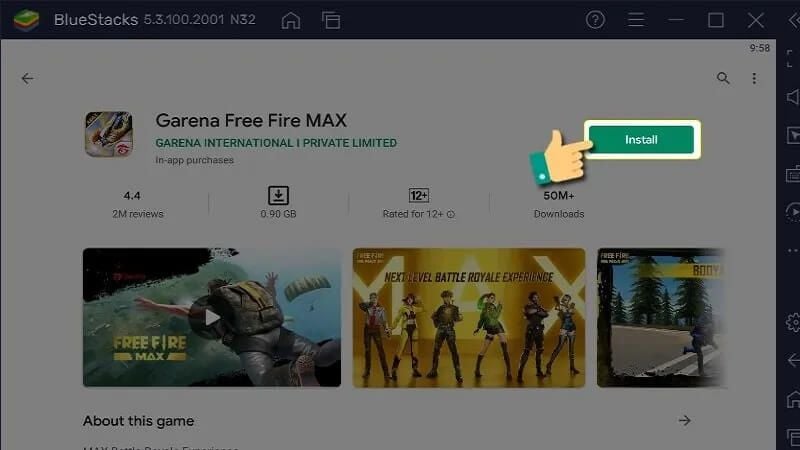 tải Free Fire Max