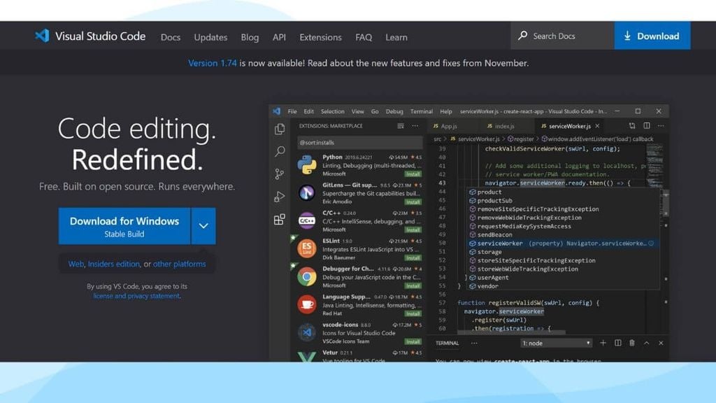 tải visual studio code