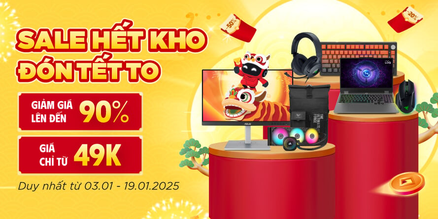 SALE hết kho - Đón TẾT to