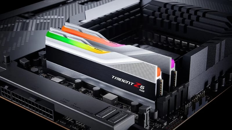RAM G.Skill Trident Z5 RGB sở hữu thiết kế hiện đại