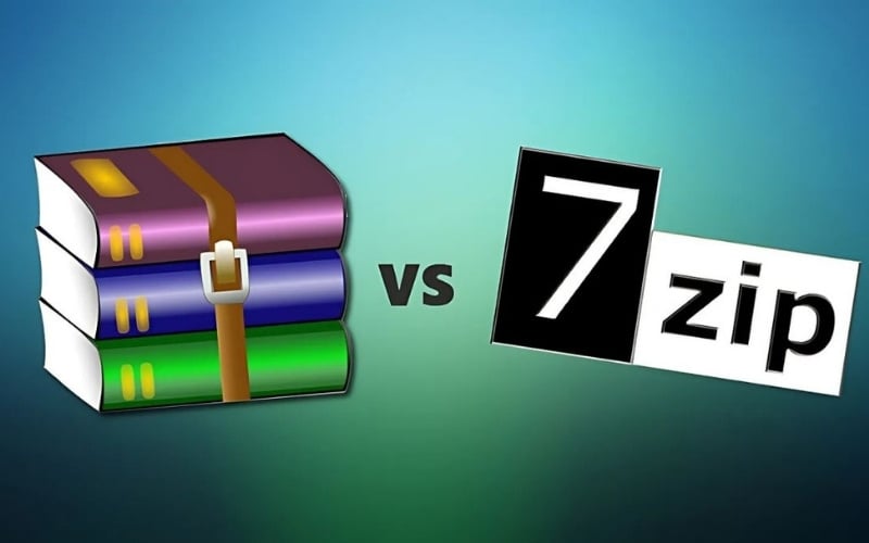 WinRAR hoặc 7-Zip là những công cụ mạnh mẽ giúp bạn giải nén các tệp tin