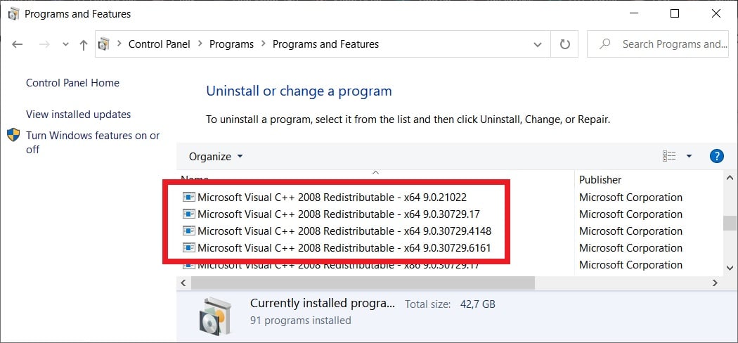Vì sao trong PC thường xuất hiện rất nhiều Microsoft Visual C++ Redistributable, gỡ ra liệu có sao không?