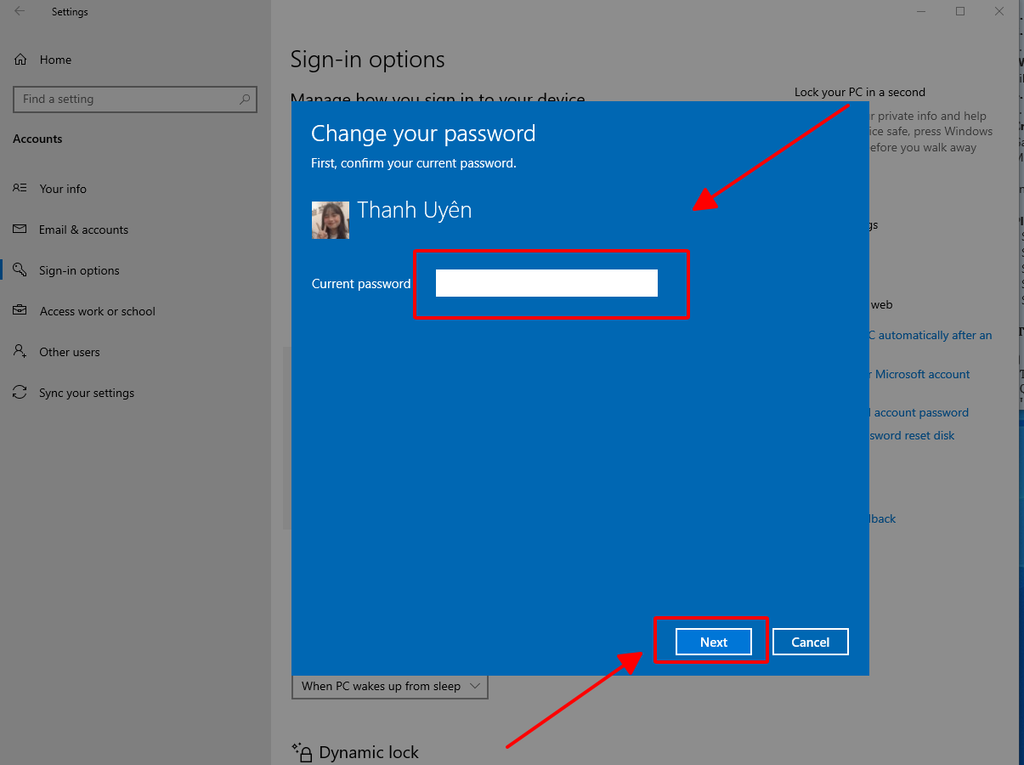 GEARVN - Hướng dẫn cài đặt Password Hint trên máy tính Windows