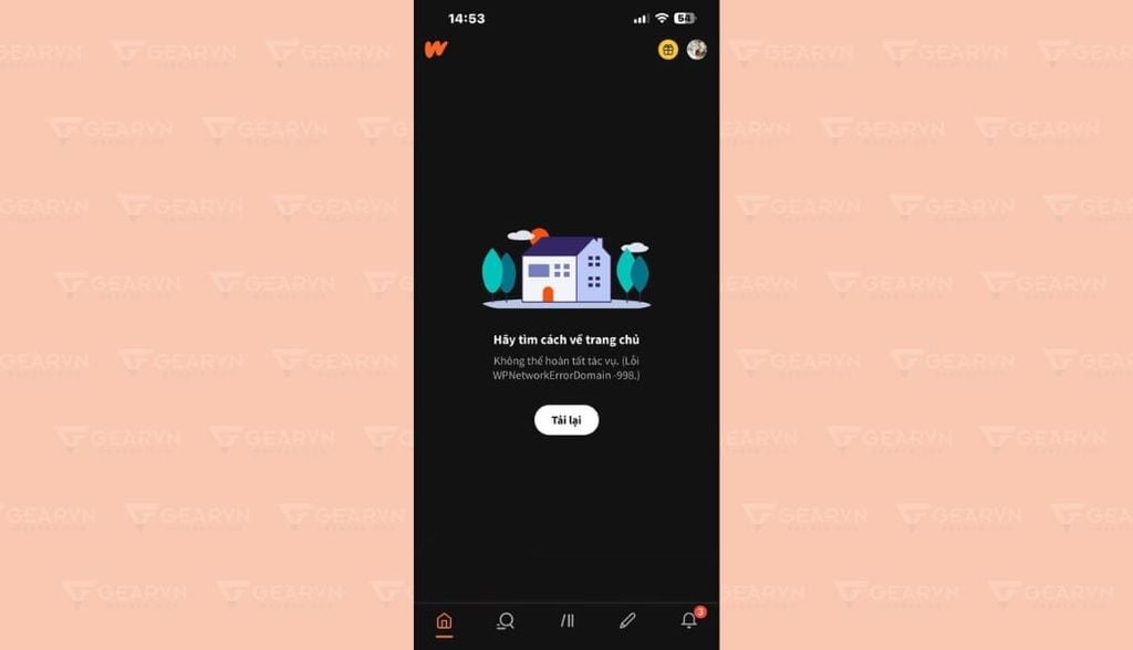 Wattpad bị lỗi