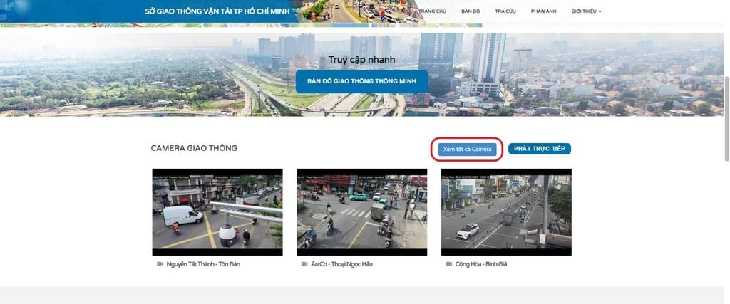 Cách xem camera giao thông trên máy tính - GEARVN