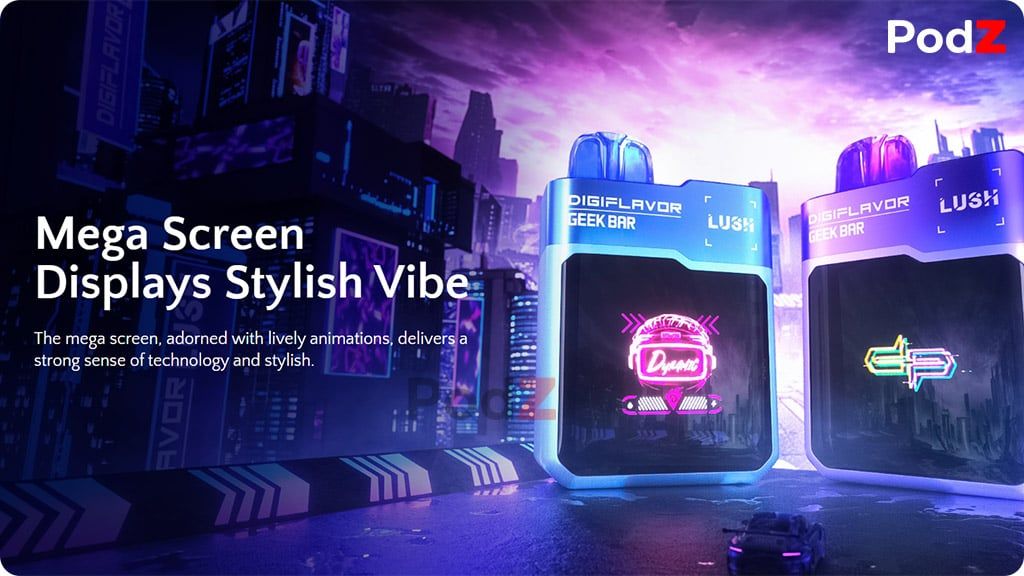 REVIEW DIGIFLAVOR GEEKBAR LUSH POD 1 LẦN 20000 HƠI - PODZ VIỆT NAM