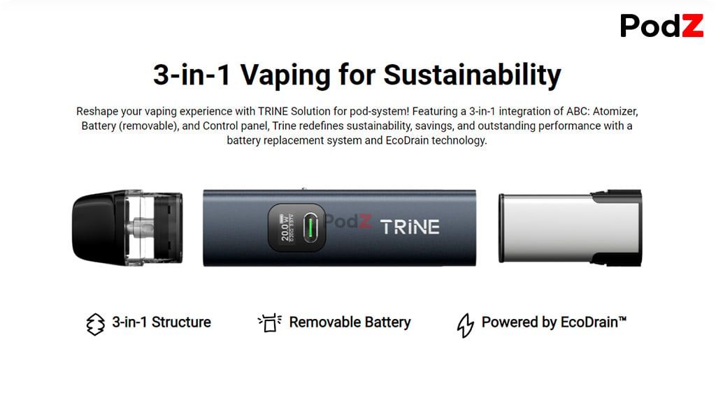 REVIEW INNOKIN TRINE POD SYSTEM KIT - PODZ VIỆT NAM