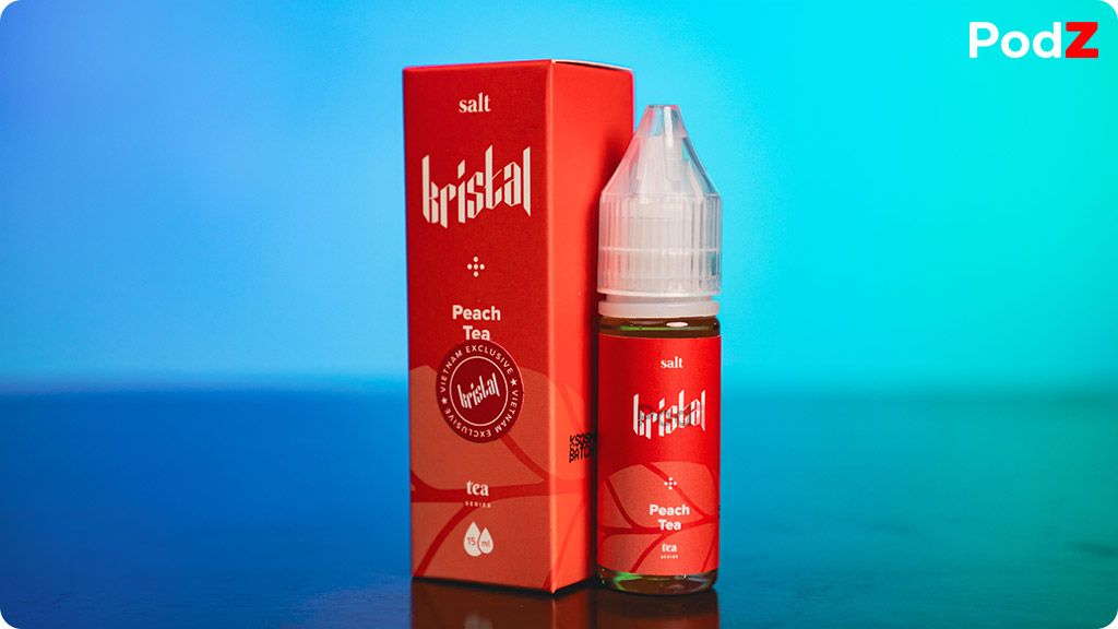 REVIEW TINH DẦU SALT NIC VỊ TRÀ CỦA KARDINAL KRISTAL JUICE SALT - PODZ VIỆT NAM