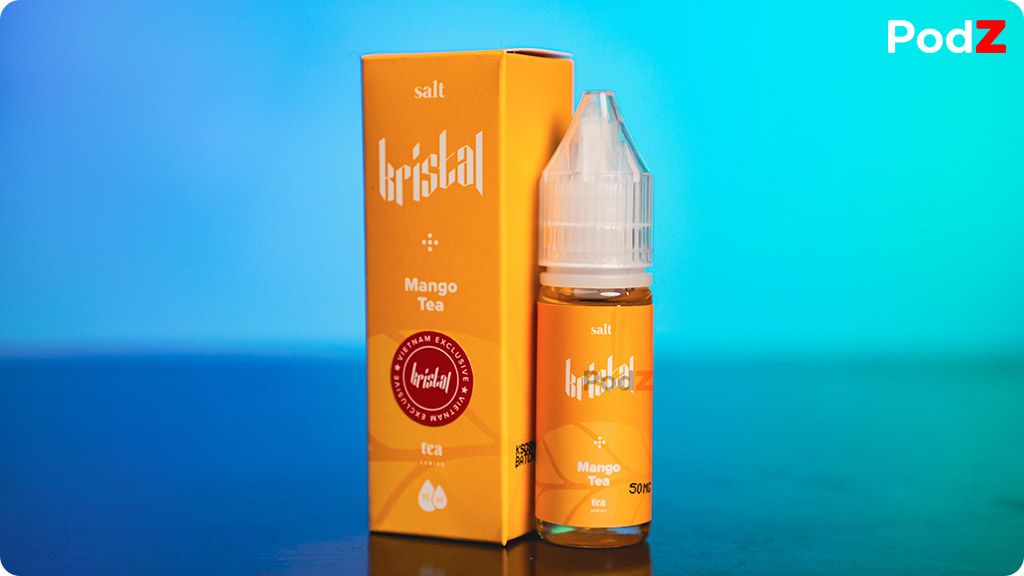 REVIEW TINH DẦU SALT NIC VỊ TRÀ CỦA KARDINAL KRISTAL JUICE SALT - PODZ VIỆT NAM