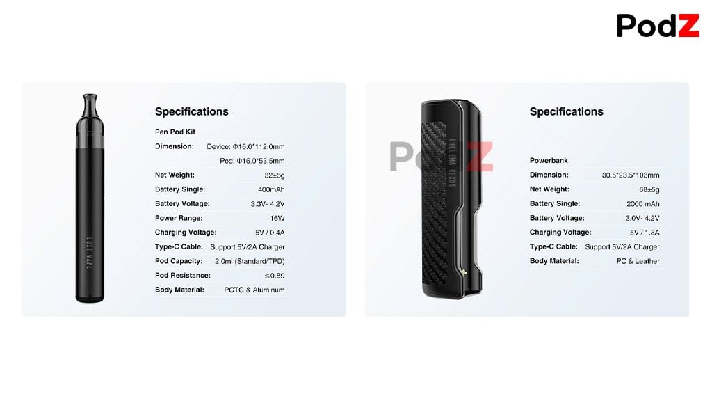 Review Lost Vape Thelema Nexus Pod Kit - PODZ VIET NAM