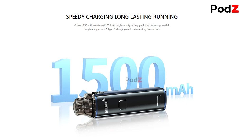 REVIEW SMOANT CHARON T50 POD KIT - PODZ VIỆT NAM