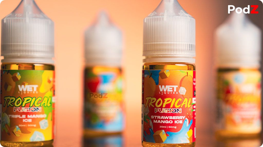 REVIEW TINH DẦU SALTNIC WET LIQUIDS TROPICAL FUSION - PODZ VIỆT NAM