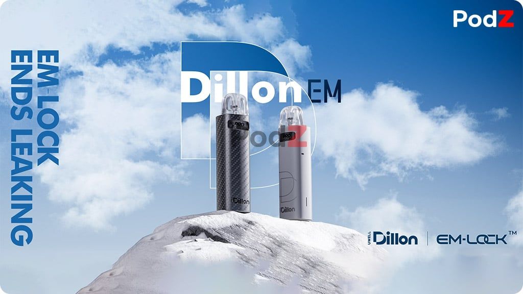 Review UWELL Dillon EM Pod System Kit Đầu Tiên Có Công Nghệ Chống Leak Tự Động - PODZ VIỆT NAM